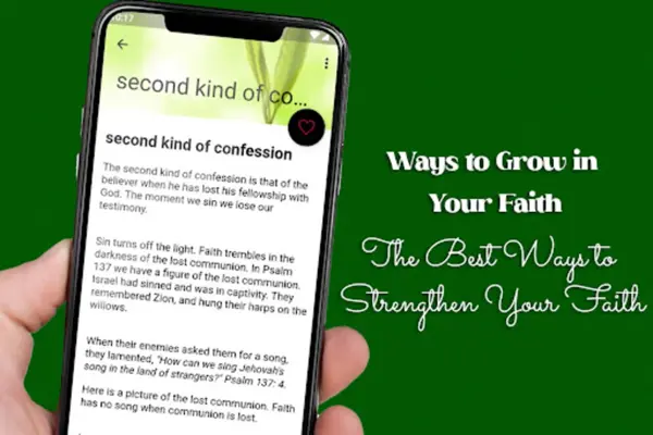 Ways to Grow in Your Faith android App screenshot 21